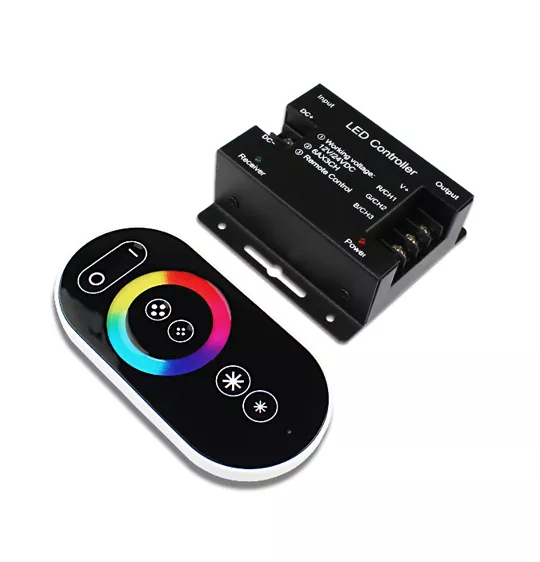 433mhz rf wireless touch led rgb controller