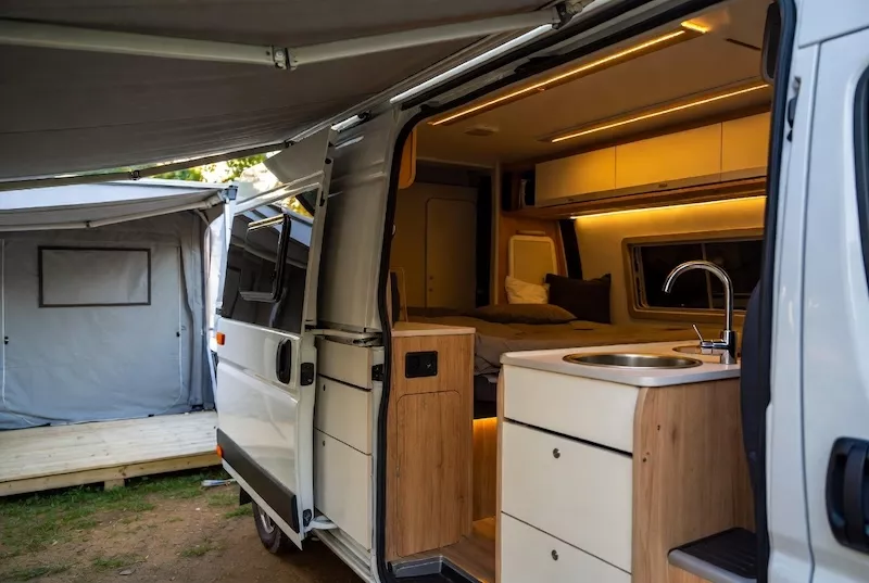 Illuminate RV and camper interiors and awnings with vibration-resistant, durable LED strip lights designed for mobile living and reliable off-grid performance